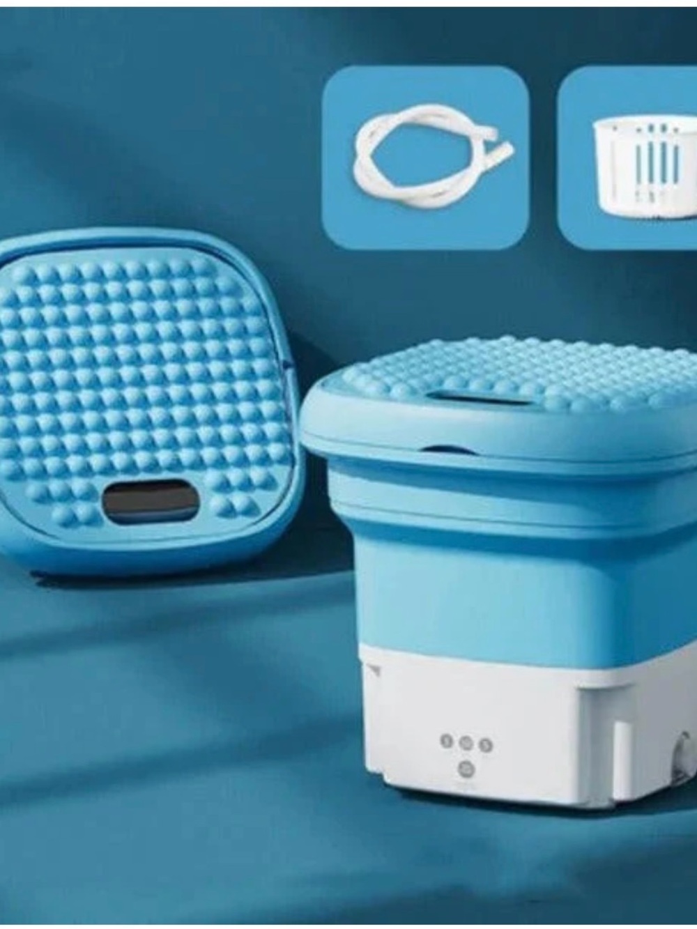 Mini Portable Washing Machine It uses 220-volt power. for Europe or Argentina